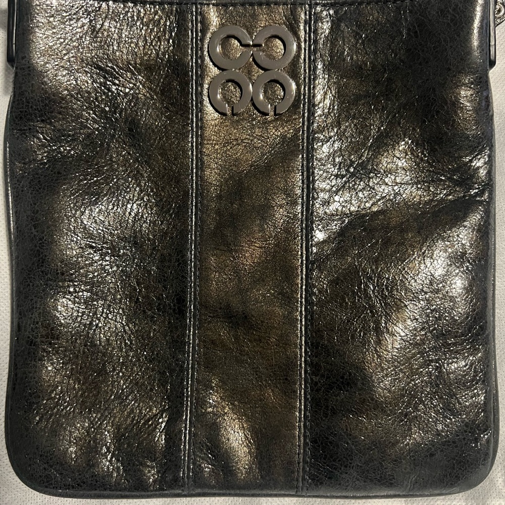 Coach Black Leather Crossbody Bag
